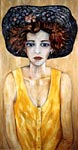 La fille en jaune