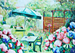 Le jardin de l'H�tel Vauban